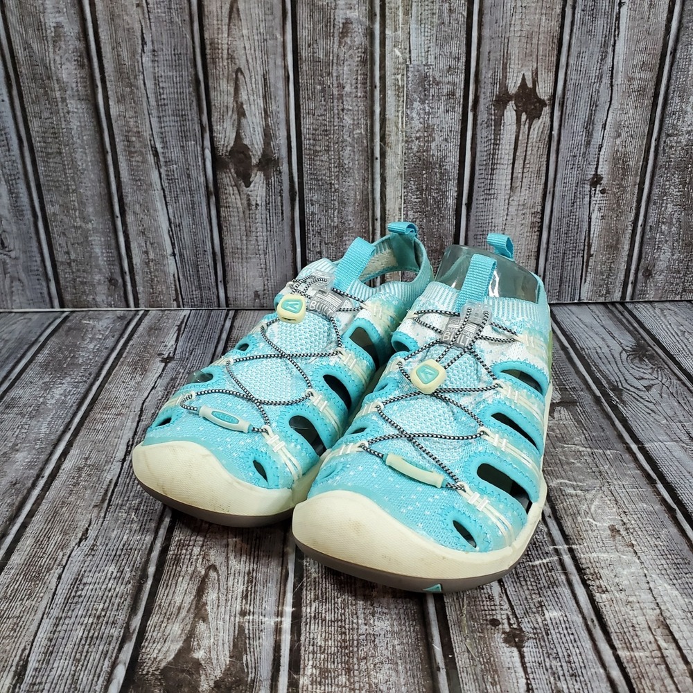 KEEN Women's Evofit One Hiking Sandals Waterproof Made in USA Blue Size 10